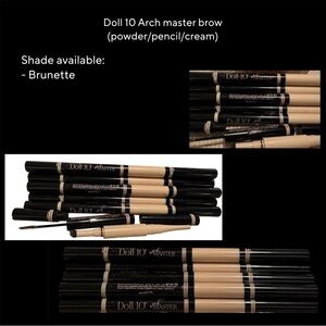 Doll 10 Arch Master Brow Set - Brunette